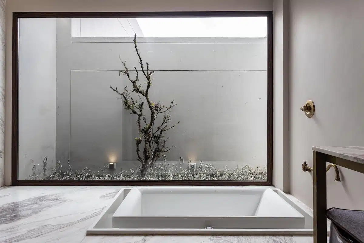 salle de bains  zen