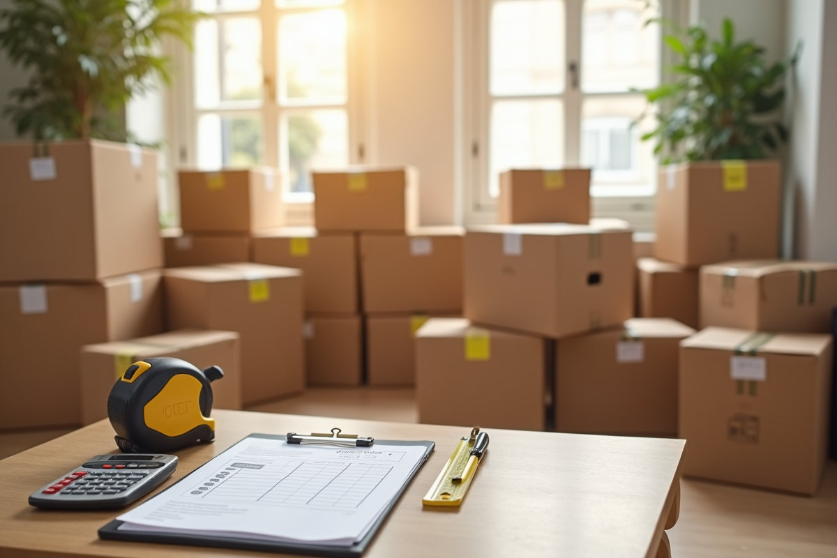 cartons déménagement