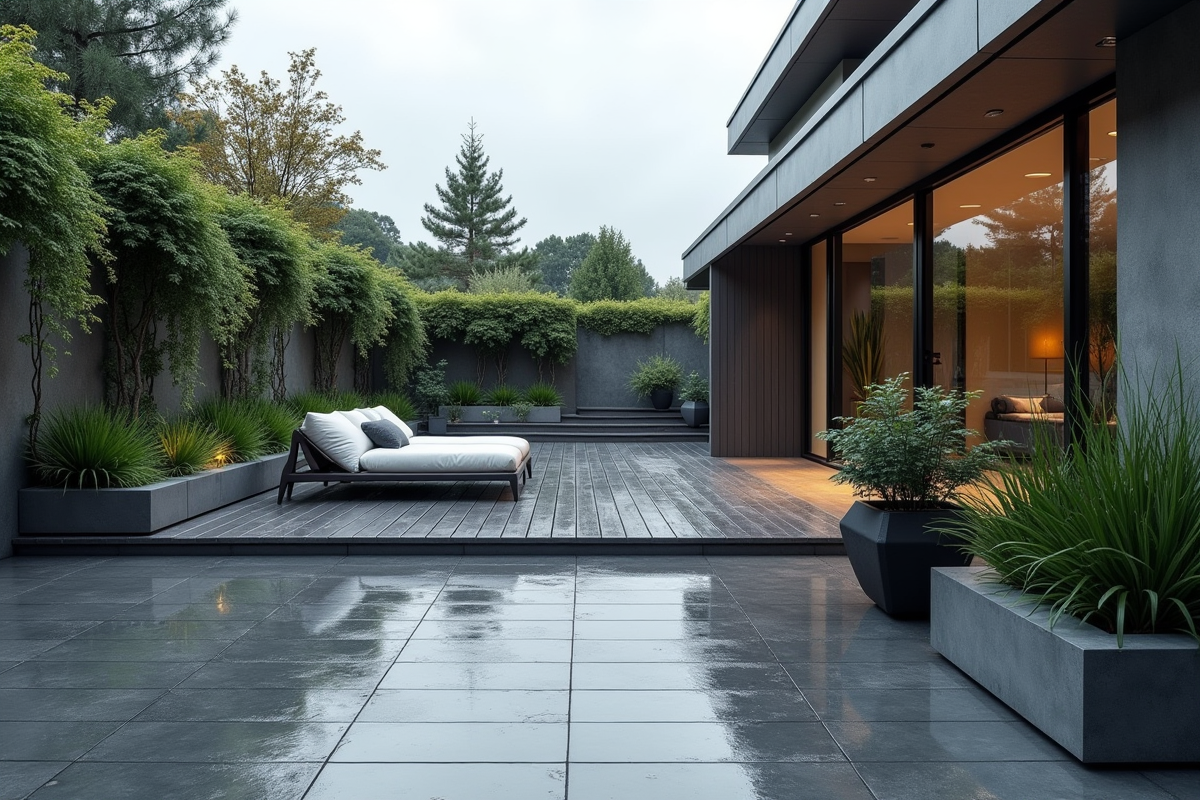 matériaux terrasse